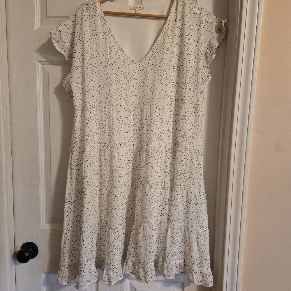 Womens baby doll Jodifl polka dot dress
